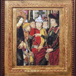 Reproducción Temple de huevo y dorado al agua