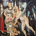 Óleo Primavera Botticelli_Detalle2